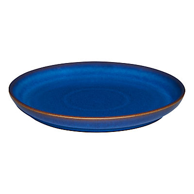 Denby Imperial Blue Medium 21cm Coupe Plate Denby Imperial Blue Medium 21cm Coupe Plate